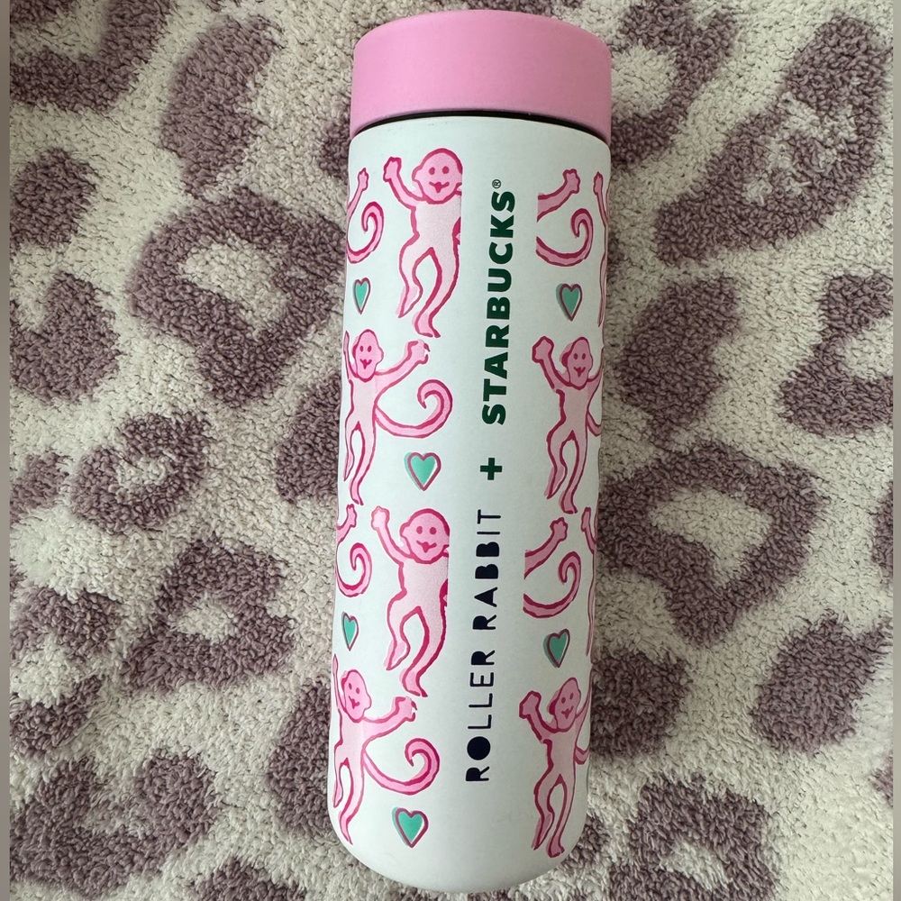 Starbucks X Roller Rabbit Lovely Monkey Stainless Steel Tumbler